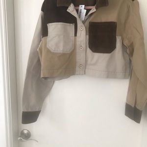 TOPSHOP denim & cuordoroy brand new w/tags jacket
